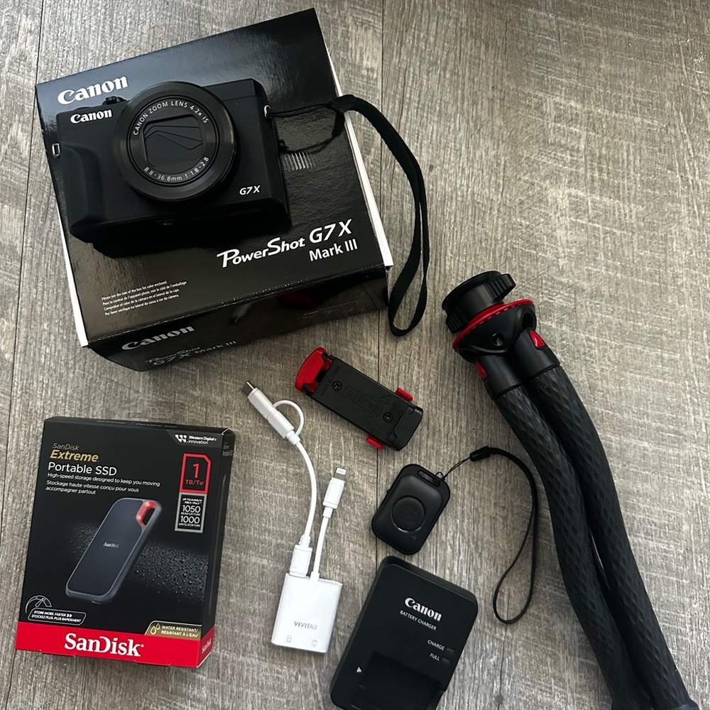 Canon PowerShot G7 X Mark III - Black